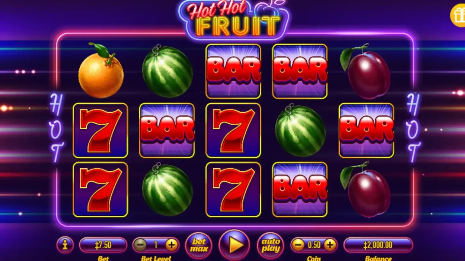 hot fruit demo